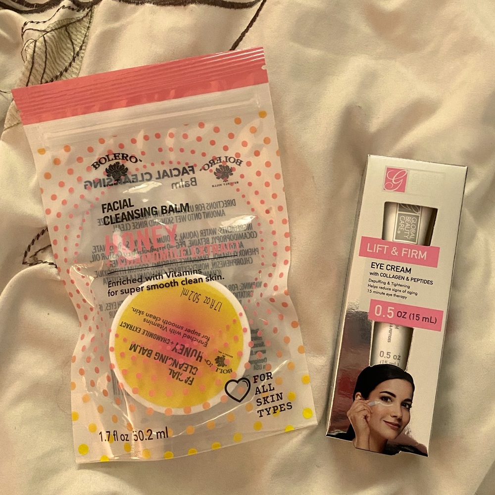 Cleansing Balm & Eye Cream 👀